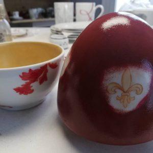 decor sur mesure oeuf porcelaine